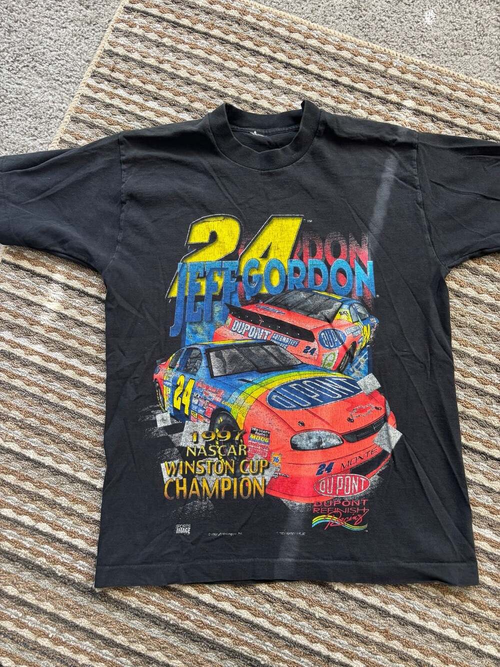 Vintage 1997 Jeff Gordon  Winston Cup Champion T-Shirt